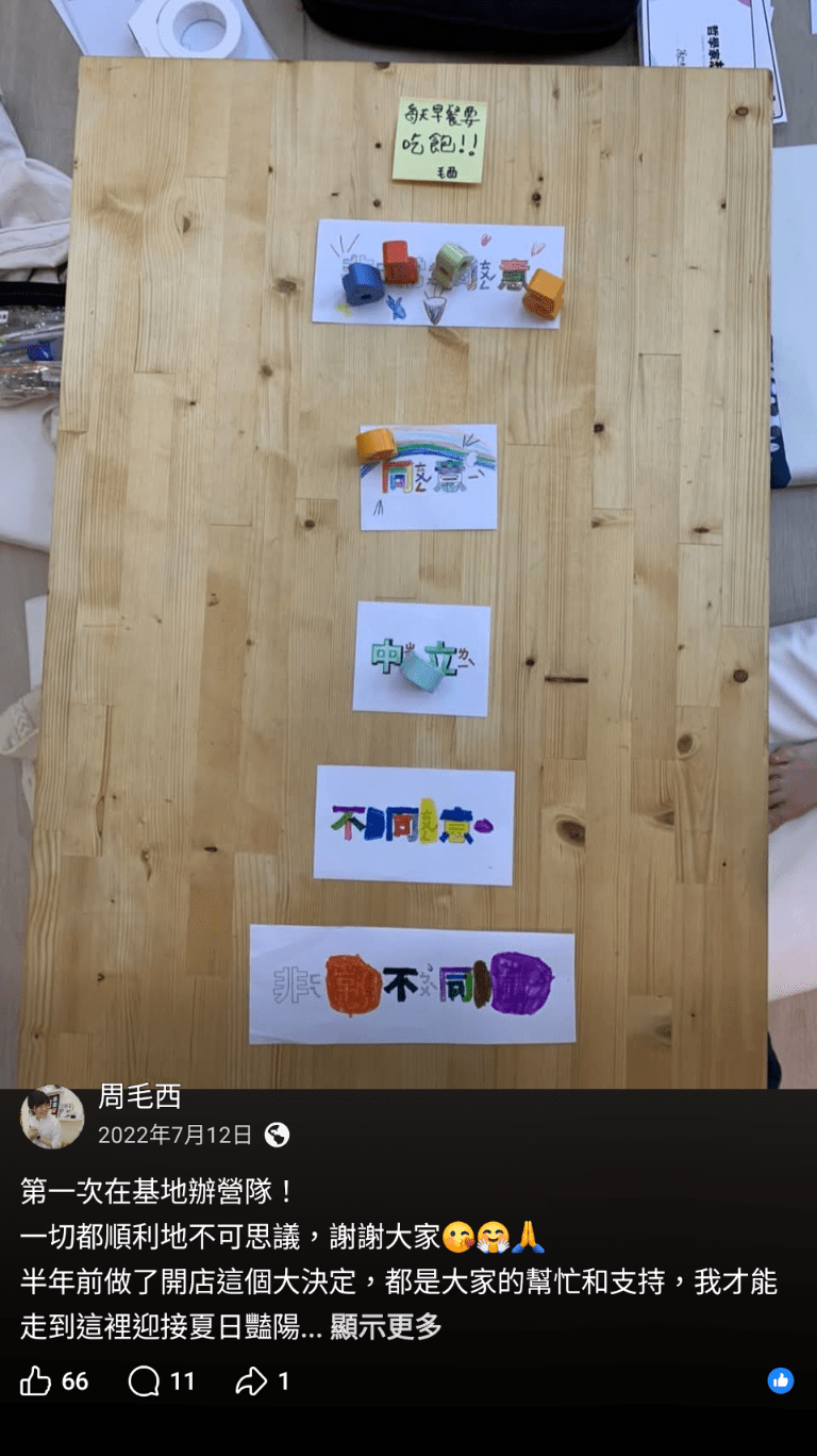 感謝大家，營隊滿四年了！